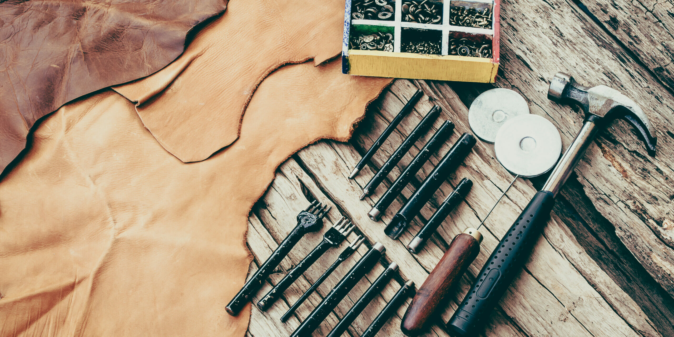 Leathercraft hand sewing tool set
